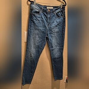 Ashley Mason Sz 15 Women's Straight Leg Blue Jeans
